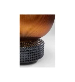 Wazon Marvelous Duo Amber 28 cm szary*KDesign New