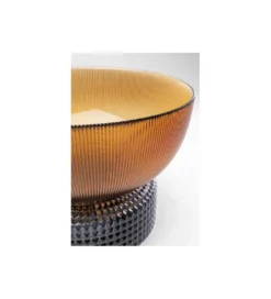 Wazon Marvelous Duo Amber 28 cm szary*KDesign New