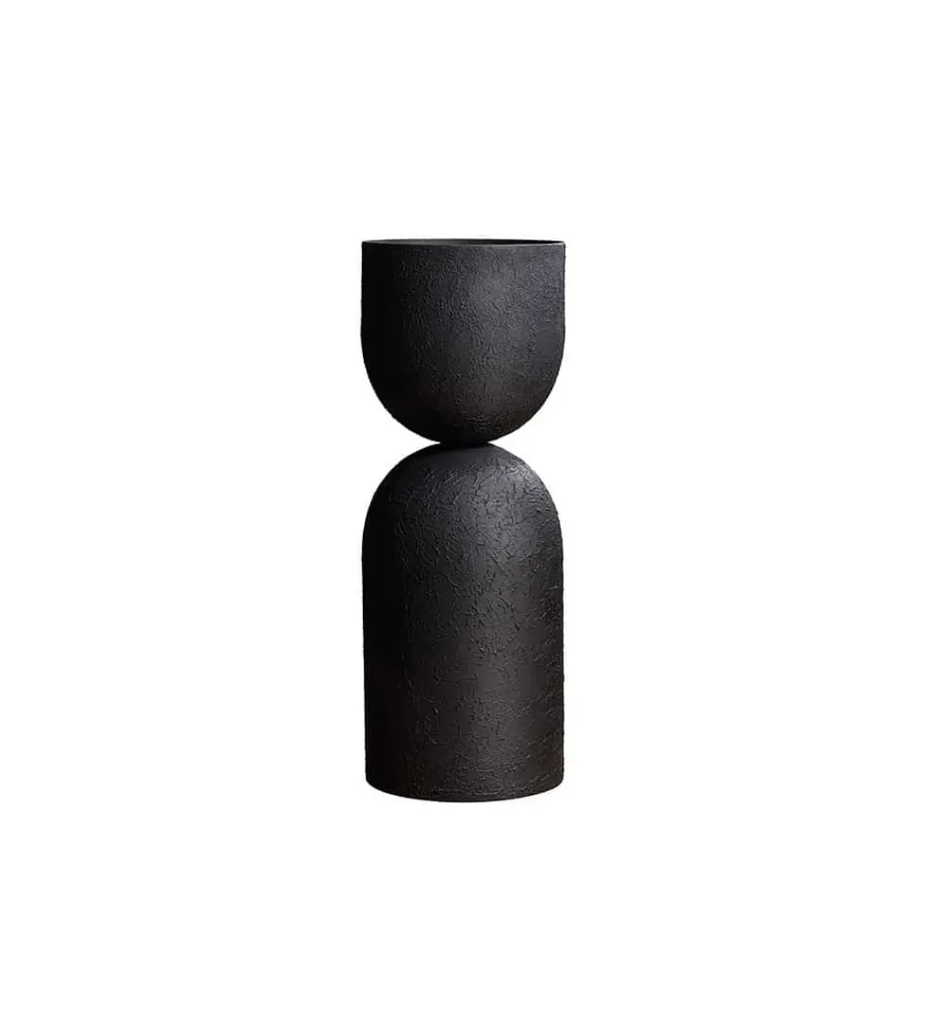 Wazon OMAI 55 cm czarny*Invicta Interior Hot