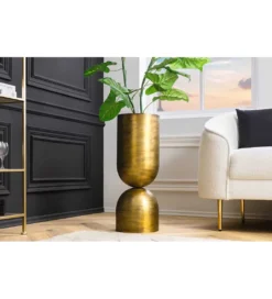 Wazon OMAI 70 cm złoty*Invicta Interior Outlet