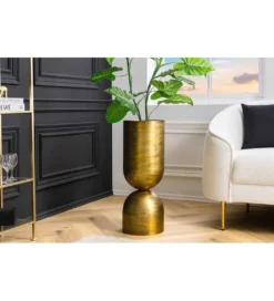 Wazon OMAI 70 cm złoty*Invicta Interior Outlet