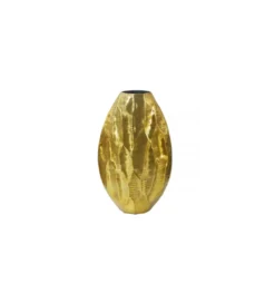 Wazon ORGANIC 45 cm złoty*Invicta Interior - przedsprzedaż Online
