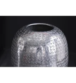 Wazon ORIENT 50 cm srebrny*Invicta Interior Outlet