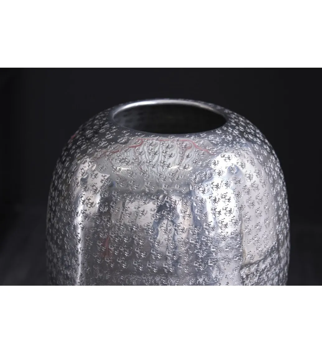 Wazon ORIENT 50 cm srebrny*Invicta Interior Outlet