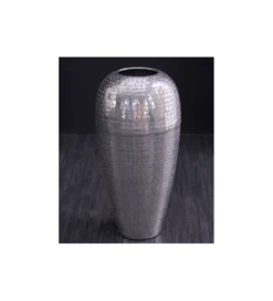 Wazon ORIENT 50 cm srebrny*Invicta Interior Outlet