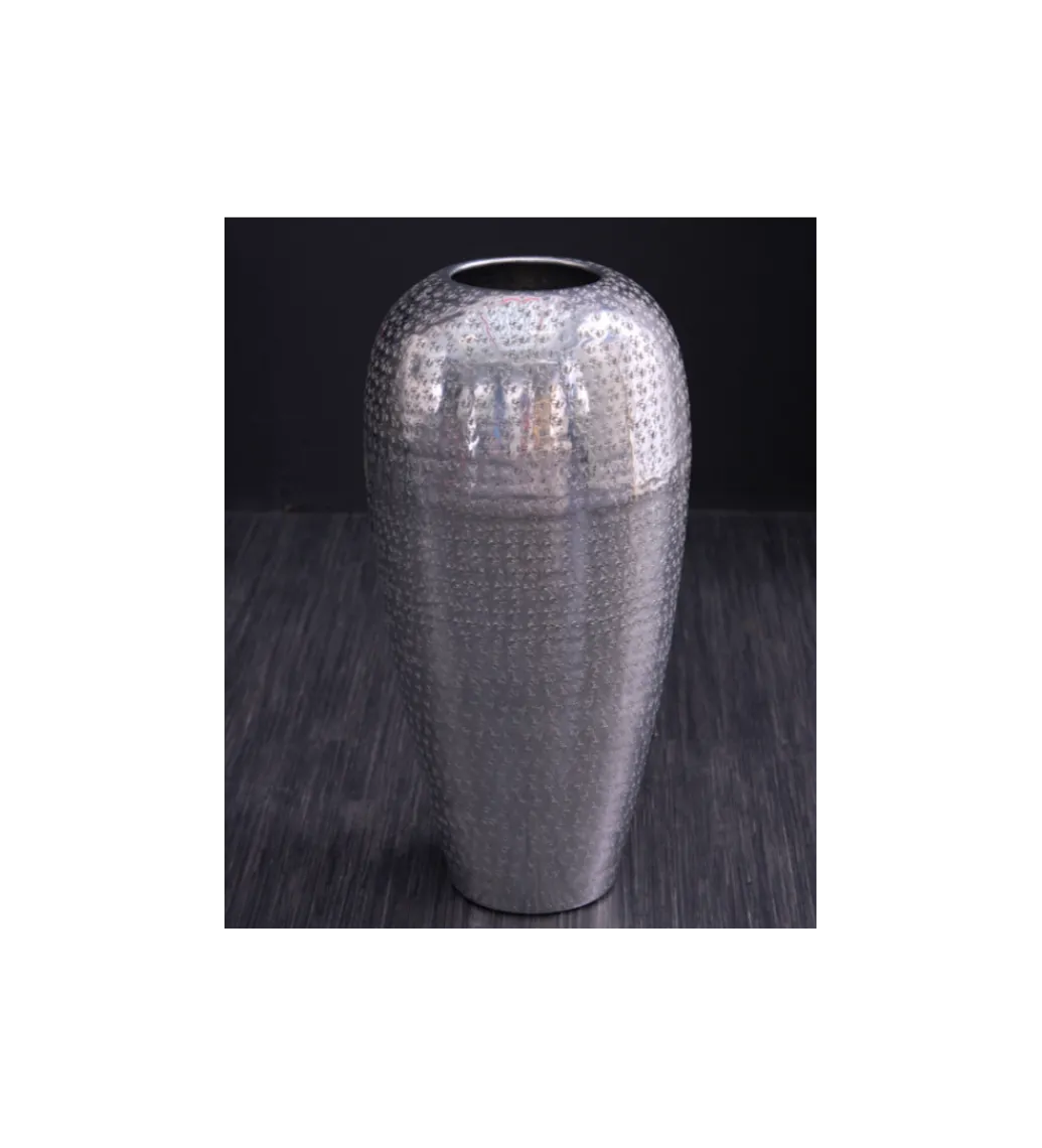 Wazon ORIENT 50 cm srebrny*Invicta Interior Outlet