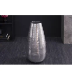 Wazon ORIENT 25 cm srebrny*Invicta Interior Clearance