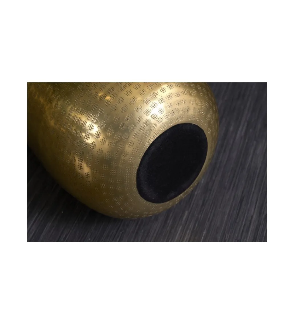 Wazon ORIENT 25 cm złoty*Invicta Interior Sale