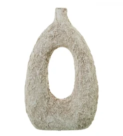 Wazon RATASIC 44 cm ceramika biały*Exclusivas Outlet