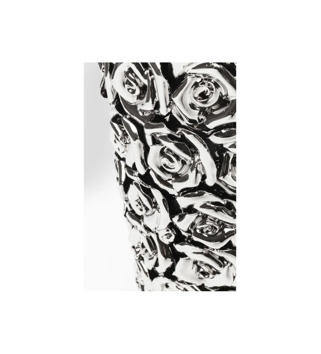 Wazon ROSE MULTI 36 cm chromowany*KDesign