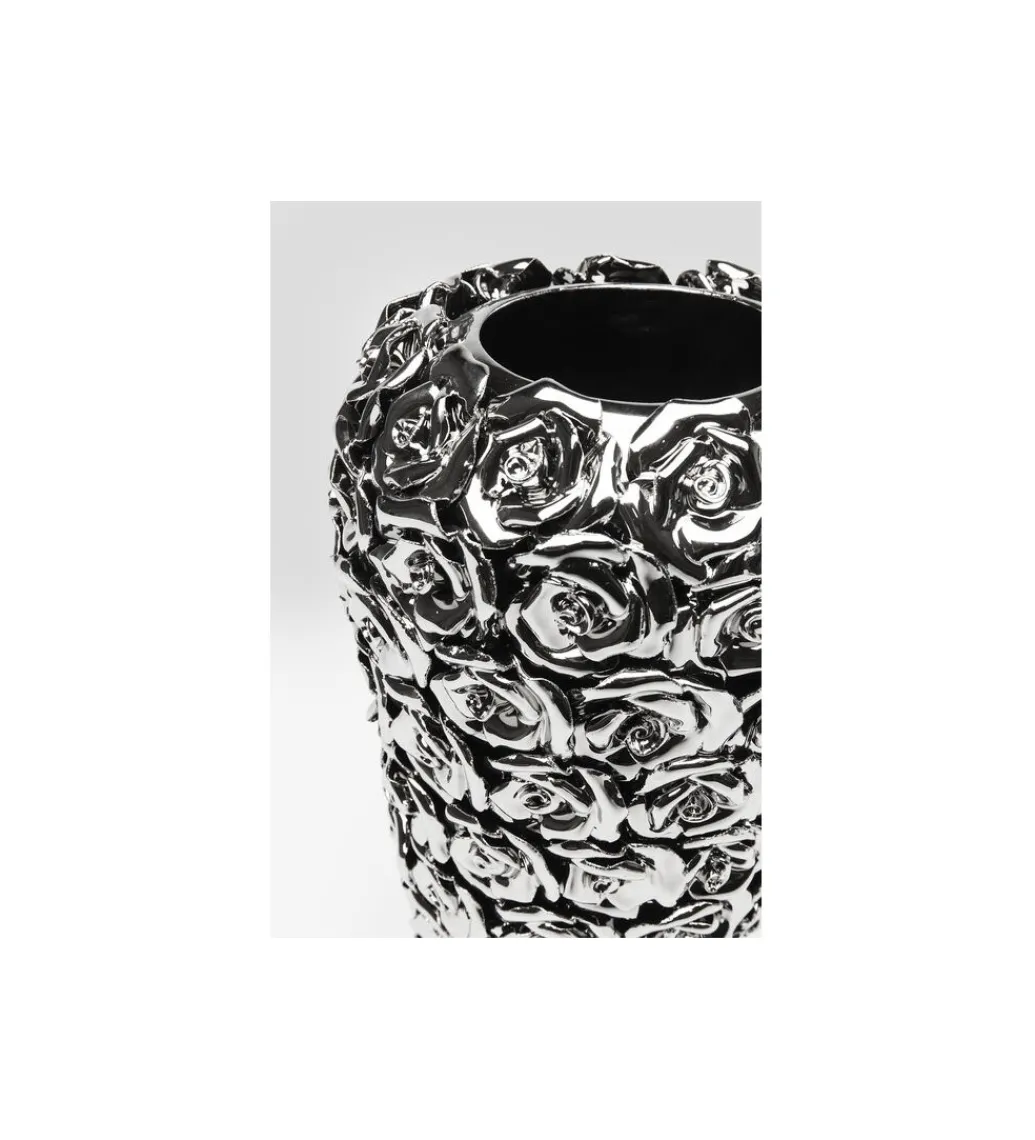 Wazon ROSE MULTI 36 cm chromowany*KDesign