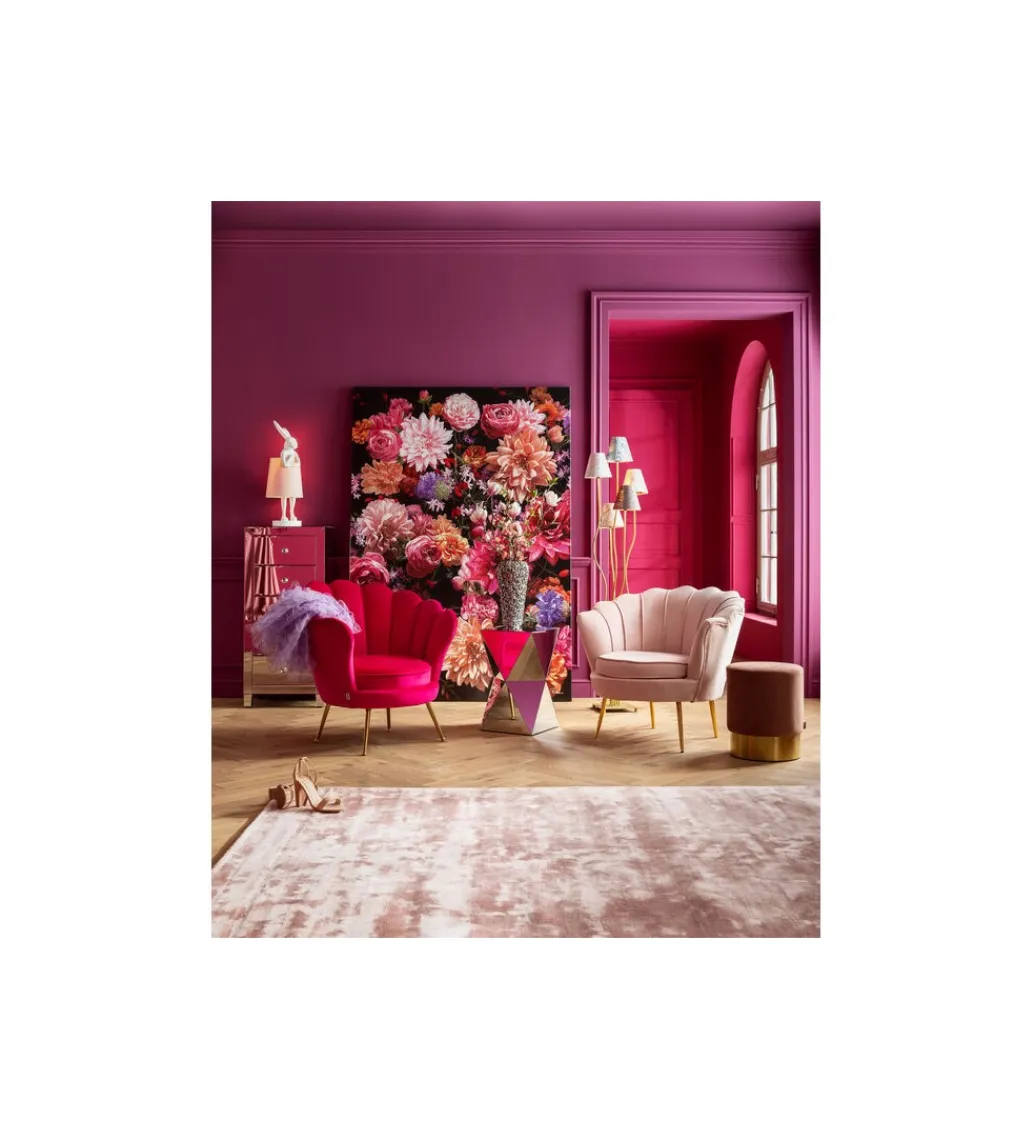 Wazon ROSE MULTI 36 cm chromowany*KDesign