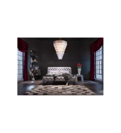 Wazon ROSE MULTI 45 cm chromowany*KDesign New