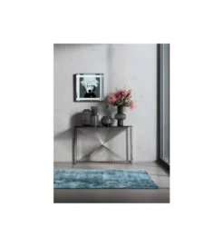 Wazon ROULETTE 41 cm czarno biały szklany*KDesign