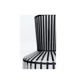 Wazon Roulette 24 cm czarno biały*KDesign Discount