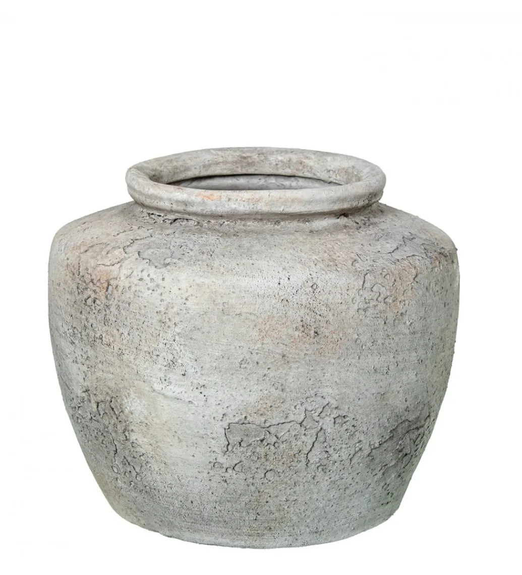Wazon RUSTIC 20 cm ceramika szary*Exclusivas Best