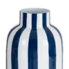 Wazon STRIPERSY 30 cm biały niebieski*Zona-Design New
