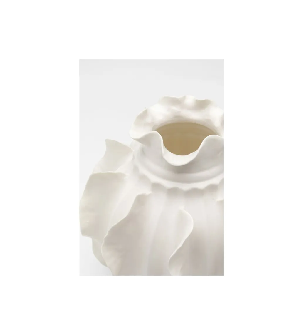 Wazon VIENTO 23 cm biały*KDesign Sale