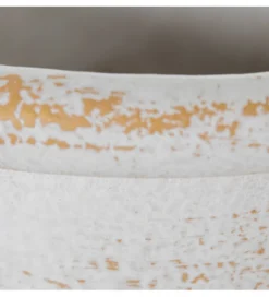 Wazon ZAGA 48 cm ceramika biały*Exclusivas Outlet