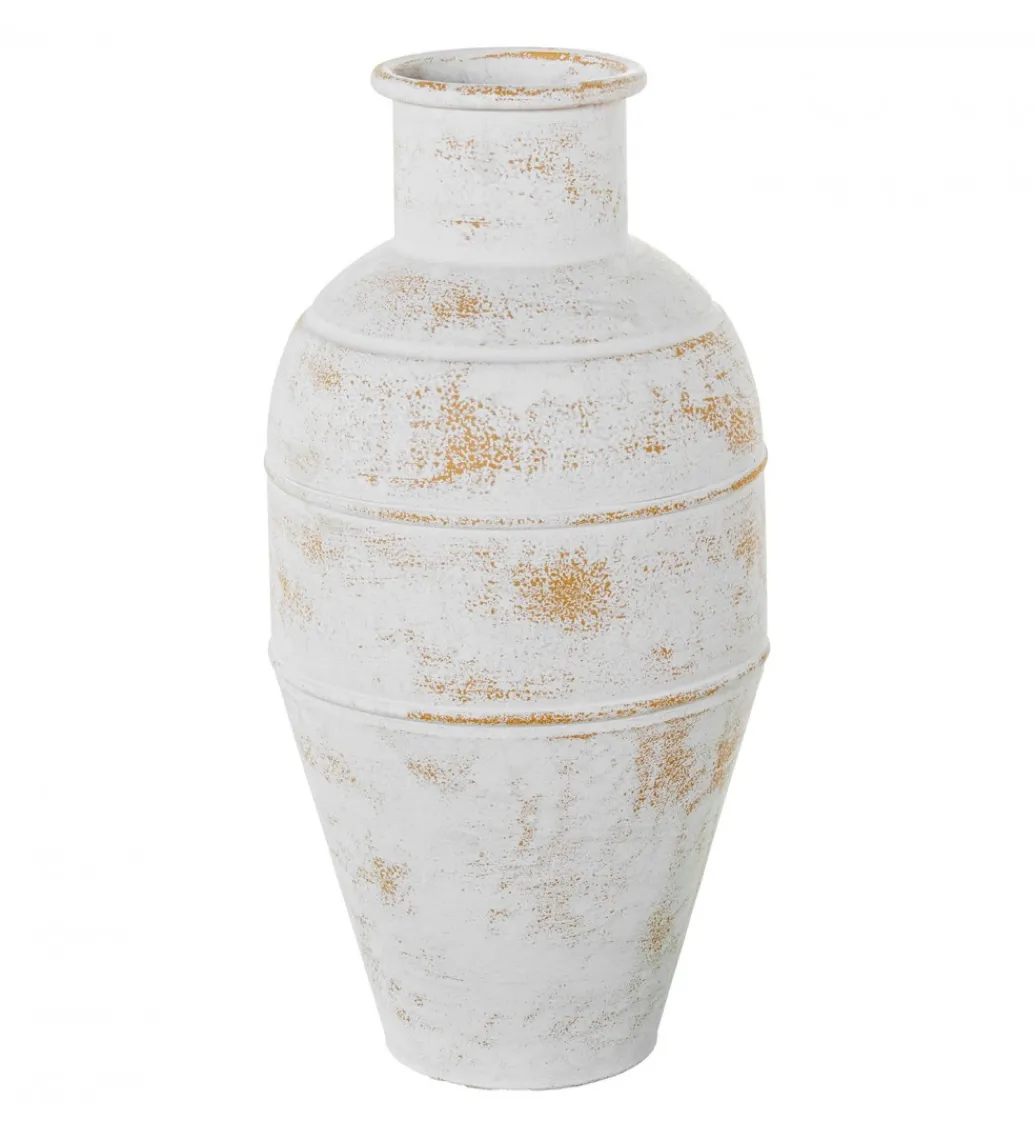 Wazon ZAGA 48 cm ceramika biały*Exclusivas Outlet