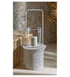 Świecznik FAROLOKI 83 cm biały*Imeri Outlet
