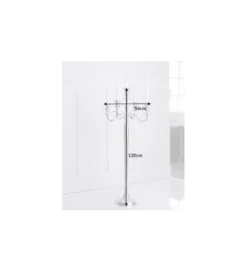 Świecznik 5 - ramienny 120 cm srebrny*Invicta Interior Clearance