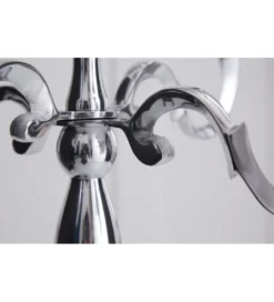 Świecznik 5 - ramienny 120 cm srebrny*Invicta Interior Clearance