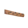 Wieszak ścienny Hemingway 50 cm drewno teak*Invicta Interior Online