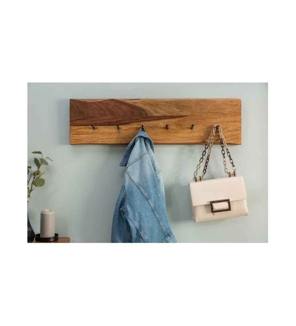 Wieszak 80 cm WHO drewno sheesham*Invicta Interior - przedsprzedaż Clearance