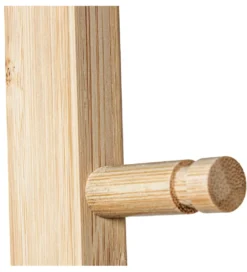 Wieszak ESKEMIHO 170 cm w odcieniu naturalnym na kółkach*Exclusivas Discount