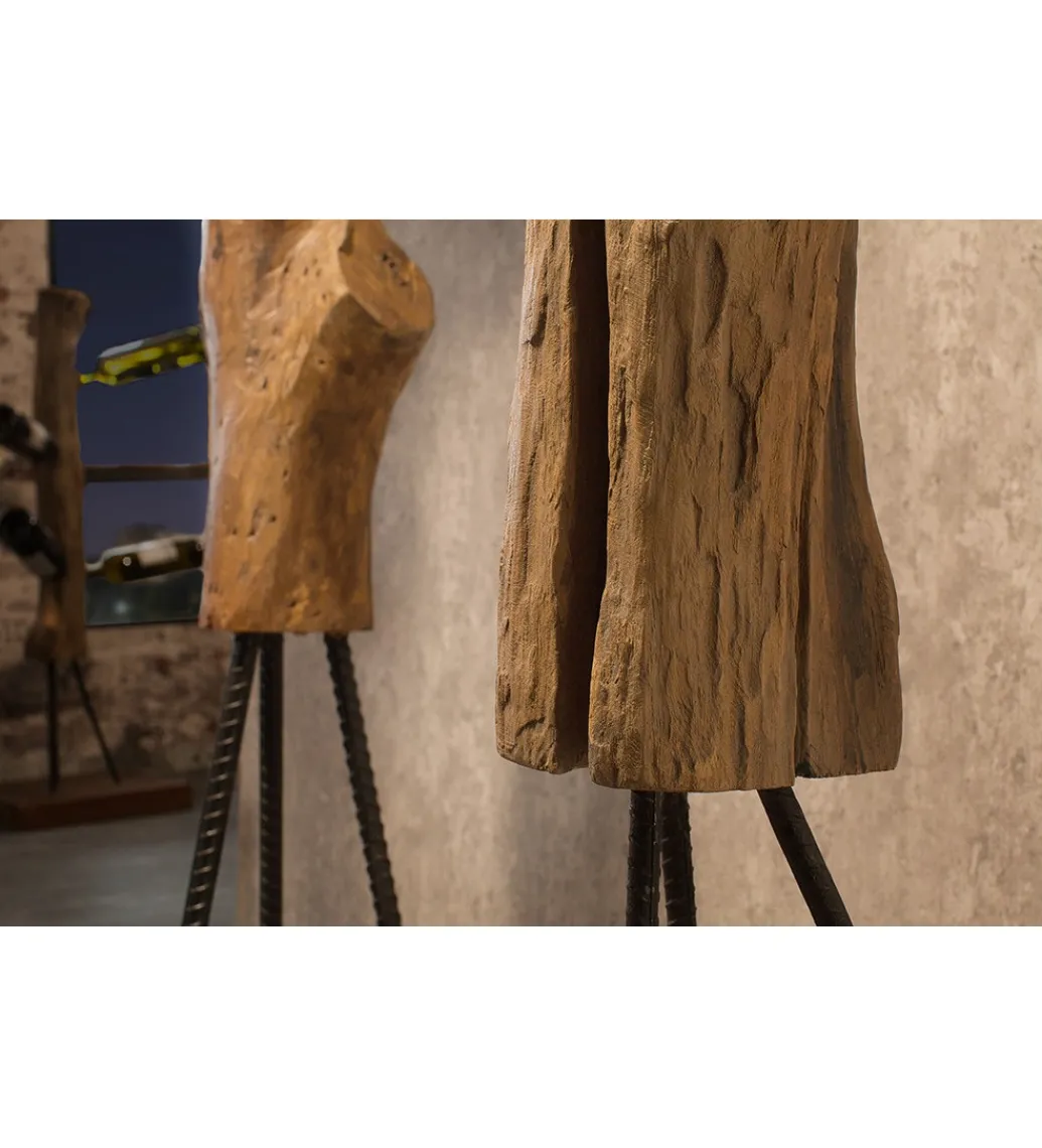 Wieszak Hemingway 200 cm drewno Teak*Invicta Interior Best