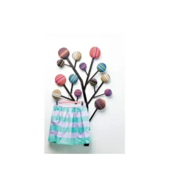 Wieszak RACK BUBBLE TREE 111 cm wielokolorowy*KDesign Sale