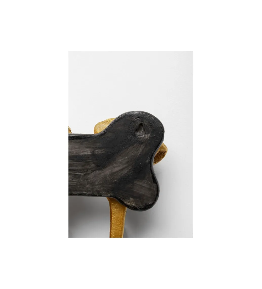 Wieszak RACK DOG FAMILY 31 cm złoty*KDesign Sale
