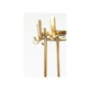 Wieszak RACK GALA 186 cm złoty*KDesign Outlet