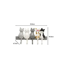Wieszak SINGING CATS 35 cm*KDesign Discount
