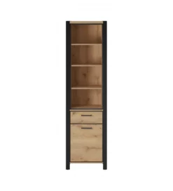 Witryna AKTIV 55 cm w optyce dąb Taurus*Helvetia Best