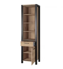 Witryna AKTIV 55 cm w optyce dąb Taurus*Helvetia Best