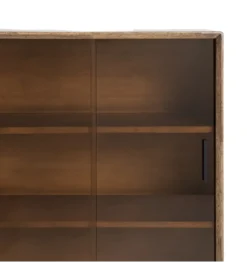 Witryna AMY 100 cm drewno kauczuk*Zona-Design Best