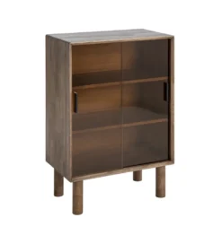 Witryna AMY 100 cm drewno kauczuk*Zona-Design Best