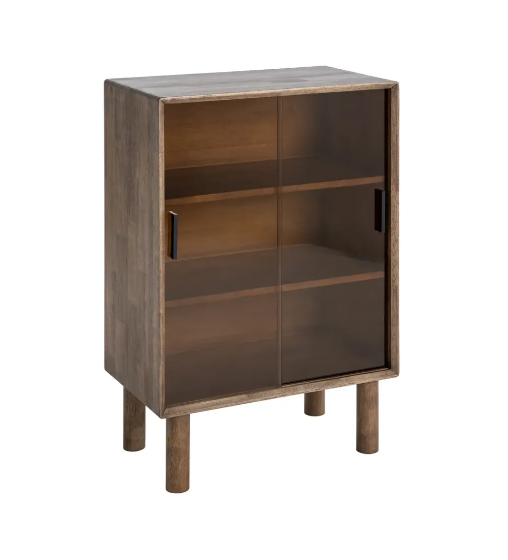 Witryna AMY 100 cm drewno kauczuk*Zona-Design Best