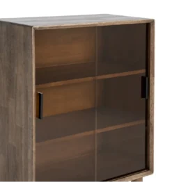 Witryna AMY 100 cm drewno kauczuk*Zona-Design Best
