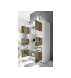 Witryna BASIC 102 Cm czarna Z Dodatkiem Koloru Klon Pero*MCA Linia Włoska Outlet