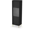 Witryna BULLET 55 cm czarna*Halmar Online