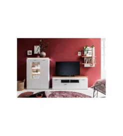 Witryna CALI 98 cm biała*MCA Outlet