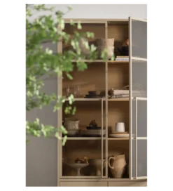 Witryna CASA 236 cm drewno sosny piaskowy*WOOOD New