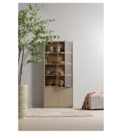 Witryna CASA 236 cm drewno sosny piaskowy*WOOOD New