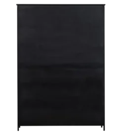 Witryna EXHIBIT 200 cm XL czarny*WOOOD