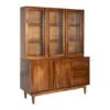 Witryna GARREL 195 cm drewno mango brązowy*Zona-Design Hot