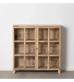 Witryna Iron Craft 120 cm drewno mango*Zona-Design Outlet