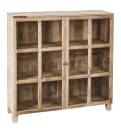 Witryna Iron Craft 120 cm drewno mango*Zona-Design Outlet